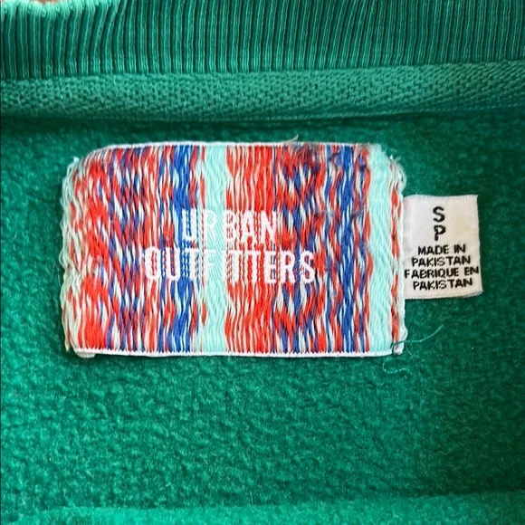 Urban outfitters oversized green Crewneck - Picture 3 of 8